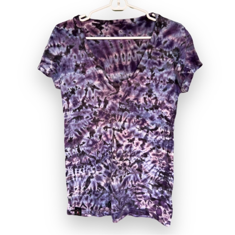 Jammin on Tye Dye Tee shirt purple